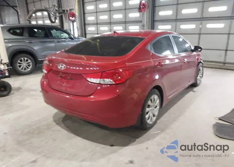 2012 Hyundai Elantra Gls (Ulsan Plant) из США, поврежденный, VIN KMHDH4AE2CU274272